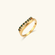 Adeline Diamond Gold Ring – 18K Gold Jewellery | Milvanna