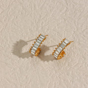 Agnes Diamond Earrings – 18K Gold Jewellery | Milvanna
