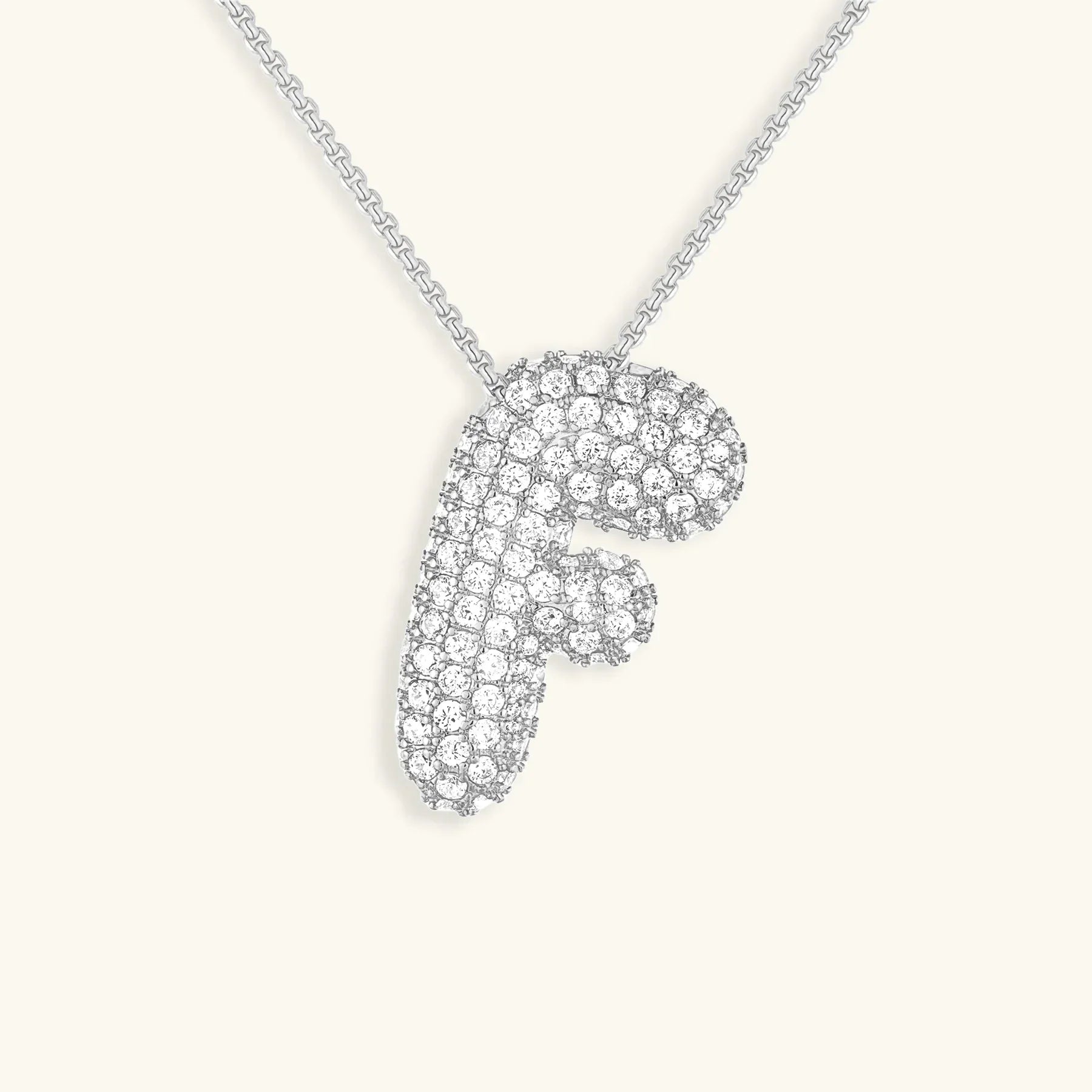 Bela Initial Name Necklace – Personalised 18K Gold Letter Pendant – 18K Gold Jewellery | Milvanna