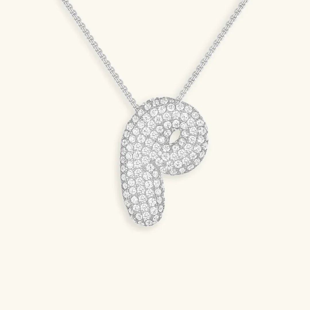 Bela Initial Name Necklace – Personalised 18K Gold Letter Pendant – 18K Gold Jewellery | Milvanna