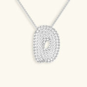 Bela Initial Name Necklace – Personalised 18K Gold Letter Pendant – 18K Gold Jewellery | Milvanna