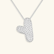 Bela Initial Name Necklace – Personalised 18K Gold Letter Pendant – 18K Gold Jewellery | Milvanna