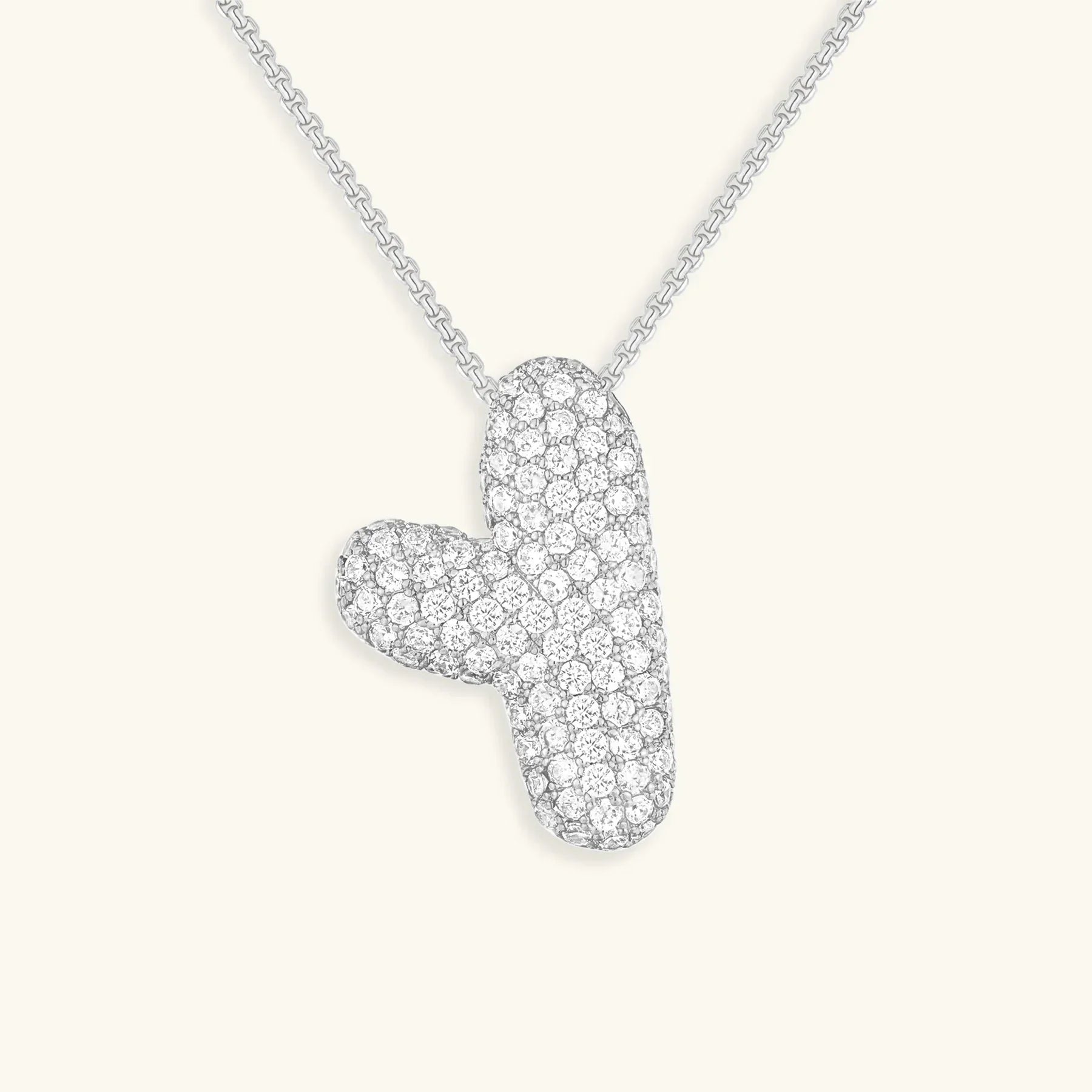 Bela Initial Name Necklace – Personalised 18K Gold Letter Pendant – 18K Gold Jewellery | Milvanna