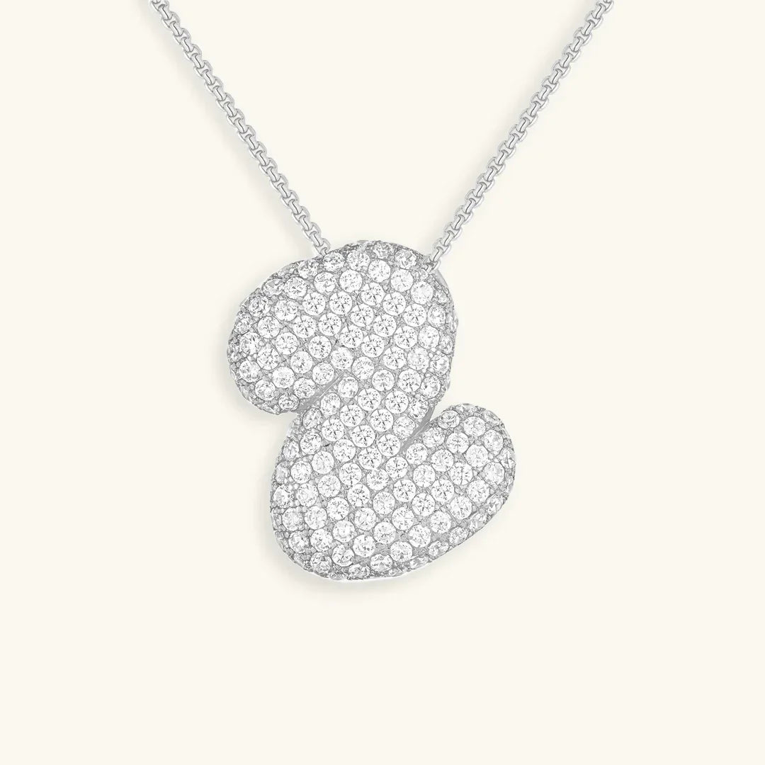 Bela Initial Name Necklace – Personalised 18K Gold Letter Pendant – 18K Gold Jewellery | Milvanna
