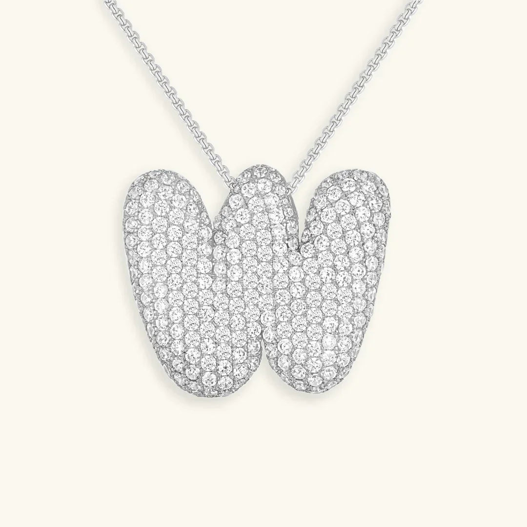 Bela Initial Name Necklace – Personalised 18K Gold Letter Pendant – 18K Gold Jewellery | Milvanna