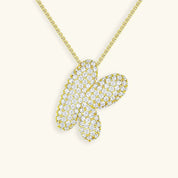 Bela Initial Name Necklace – Personalised 18K Gold Letter Pendant – 18K Gold Jewellery | Milvanna