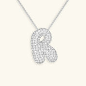 Bela Initial Name Necklace – Personalised 18K Gold Letter Pendant – 18K Gold Jewellery | Milvanna