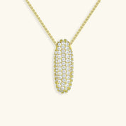 Bela Initial Name Necklace – Personalised 18K Gold Letter Pendant – 18K Gold Jewellery | Milvanna