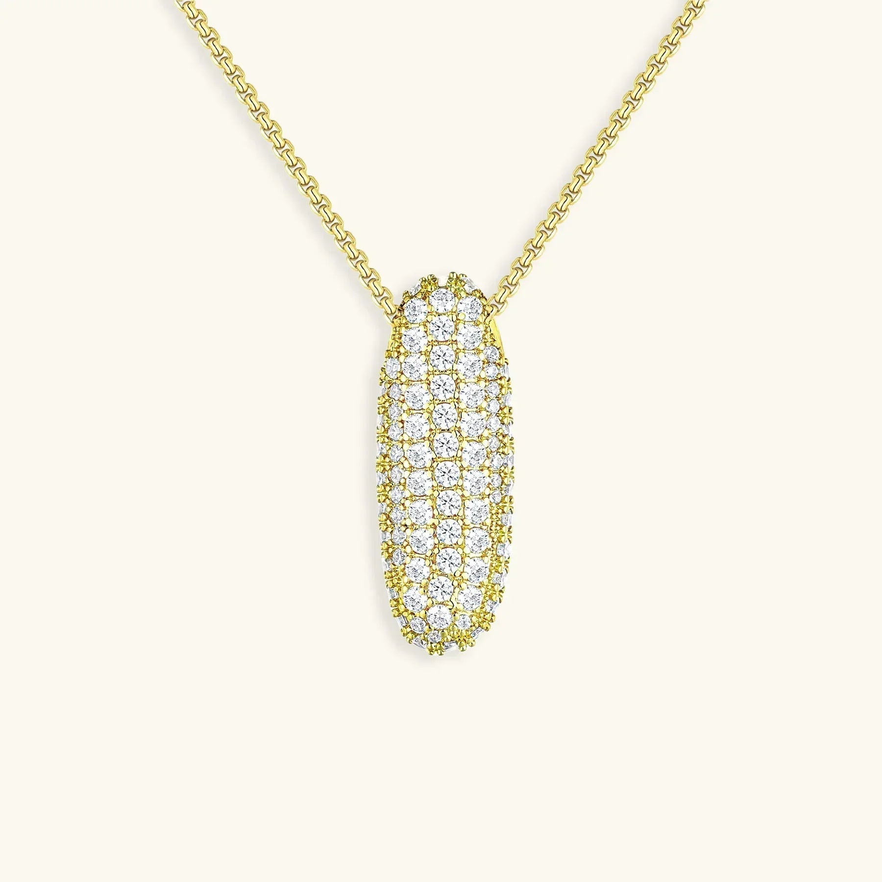 Bela Initial Name Necklace – Personalised 18K Gold Letter Pendant – 18K Gold Jewellery | Milvanna