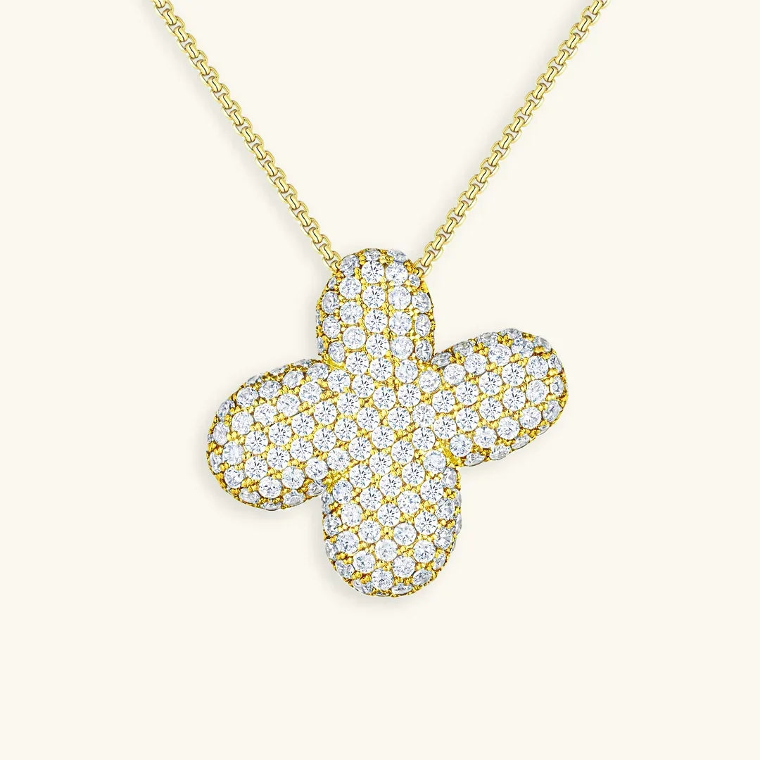 Bela Initial Name Necklace – Personalised 18K Gold Letter Pendant – 18K Gold Jewellery | Milvanna