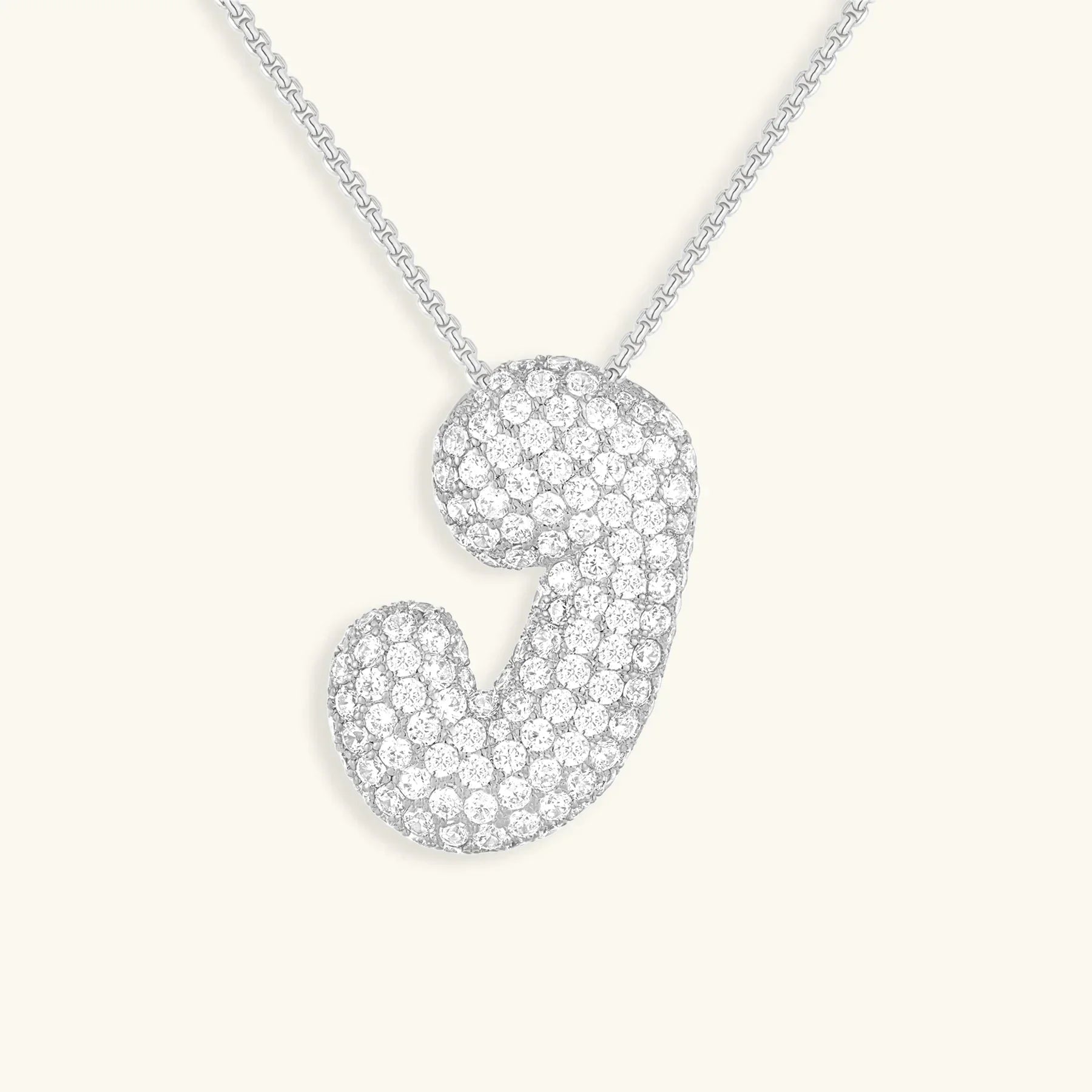 Bela Initial Name Necklace – Personalised 18K Gold Letter Pendant – 18K Gold Jewellery | Milvanna