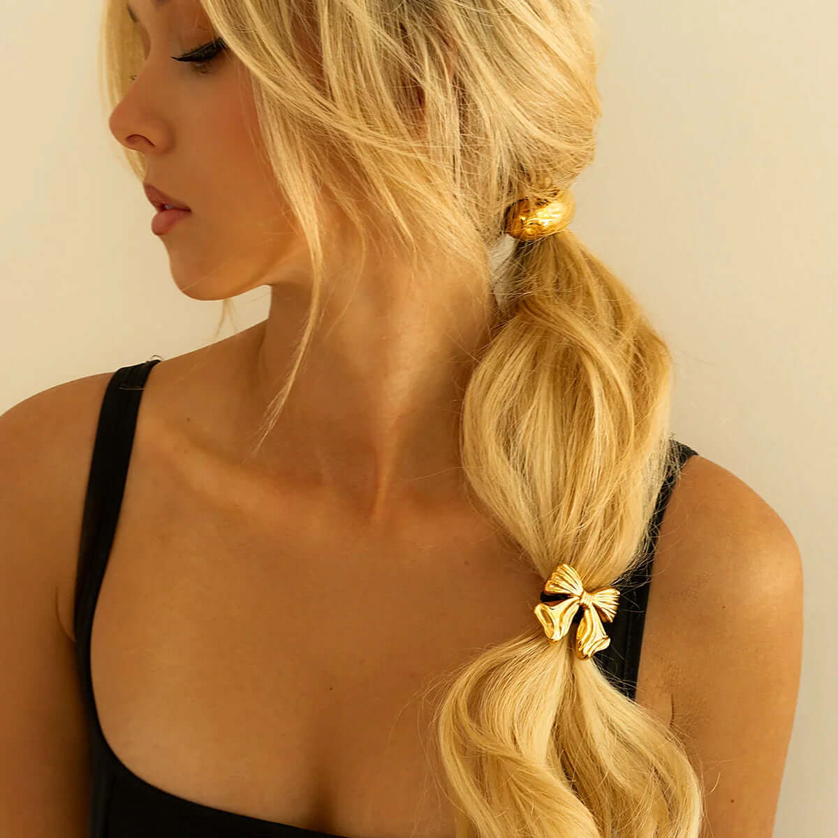 Bow Pony Cuff – 18K Gold Jewellery | Milvanna