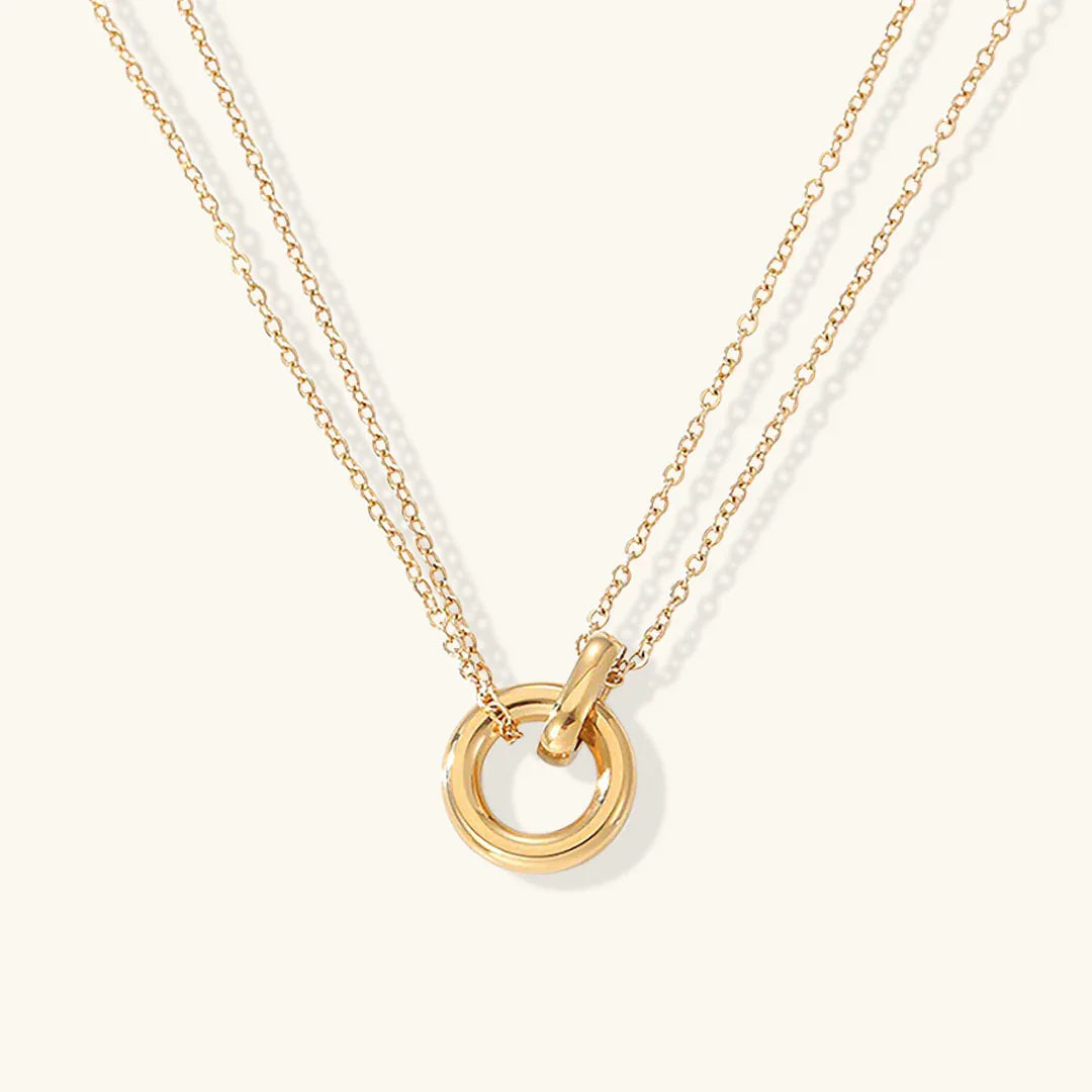 Haven Gold Chain Necklace – 14K PVD Gold Hypoallergenic – 18K Gold Jewellery | Milvanna