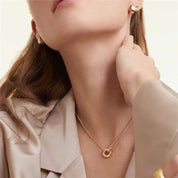 Haven Gold Chain Necklace – 14K PVD Gold Hypoallergenic – 18K Gold Jewellery | Milvanna