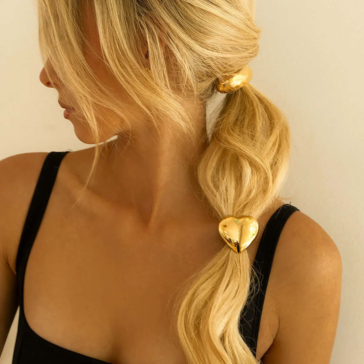 Heart Pony Cuff – 18K Gold Jewellery | Milvanna