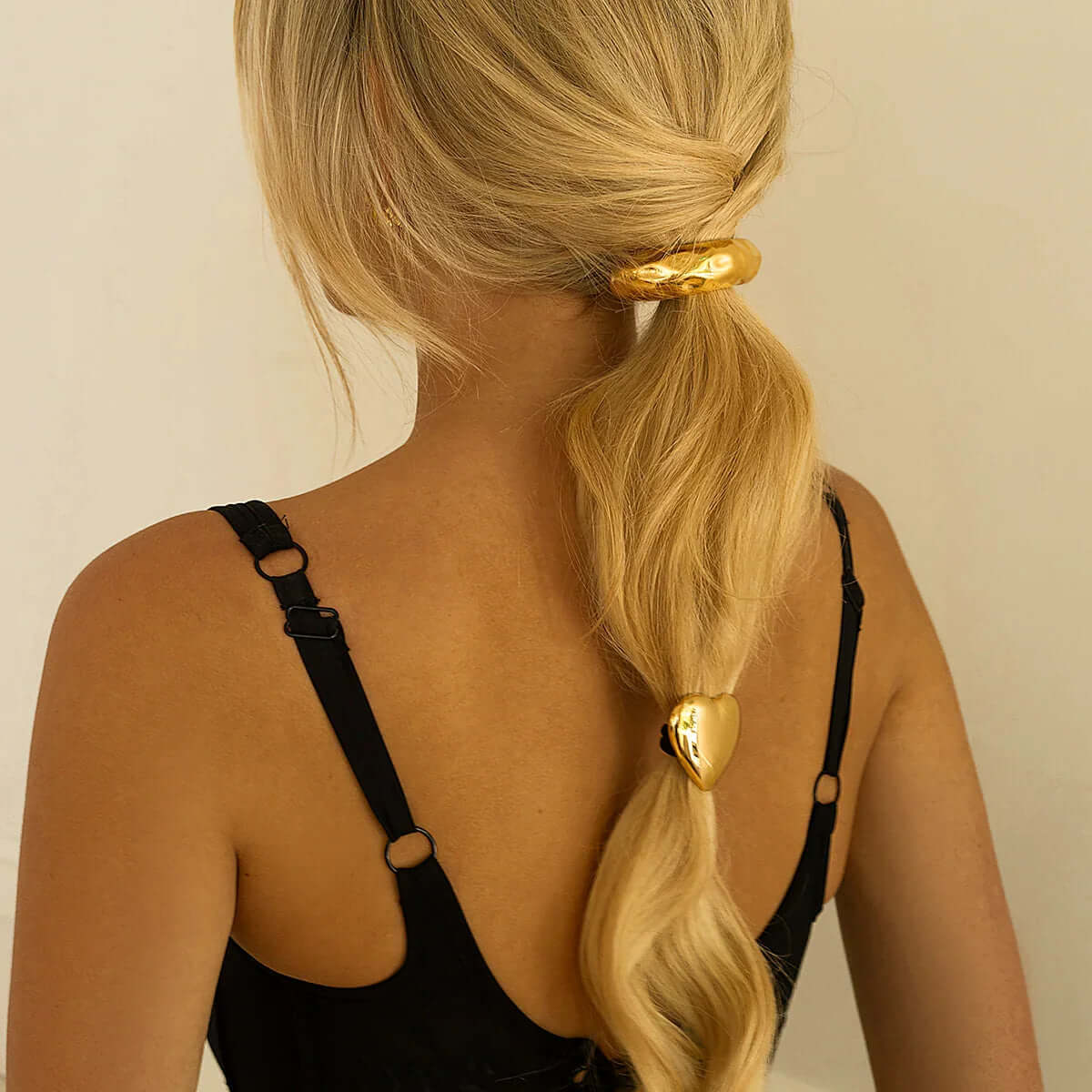 Heart Pony Cuff – 18K Gold Jewellery | Milvanna