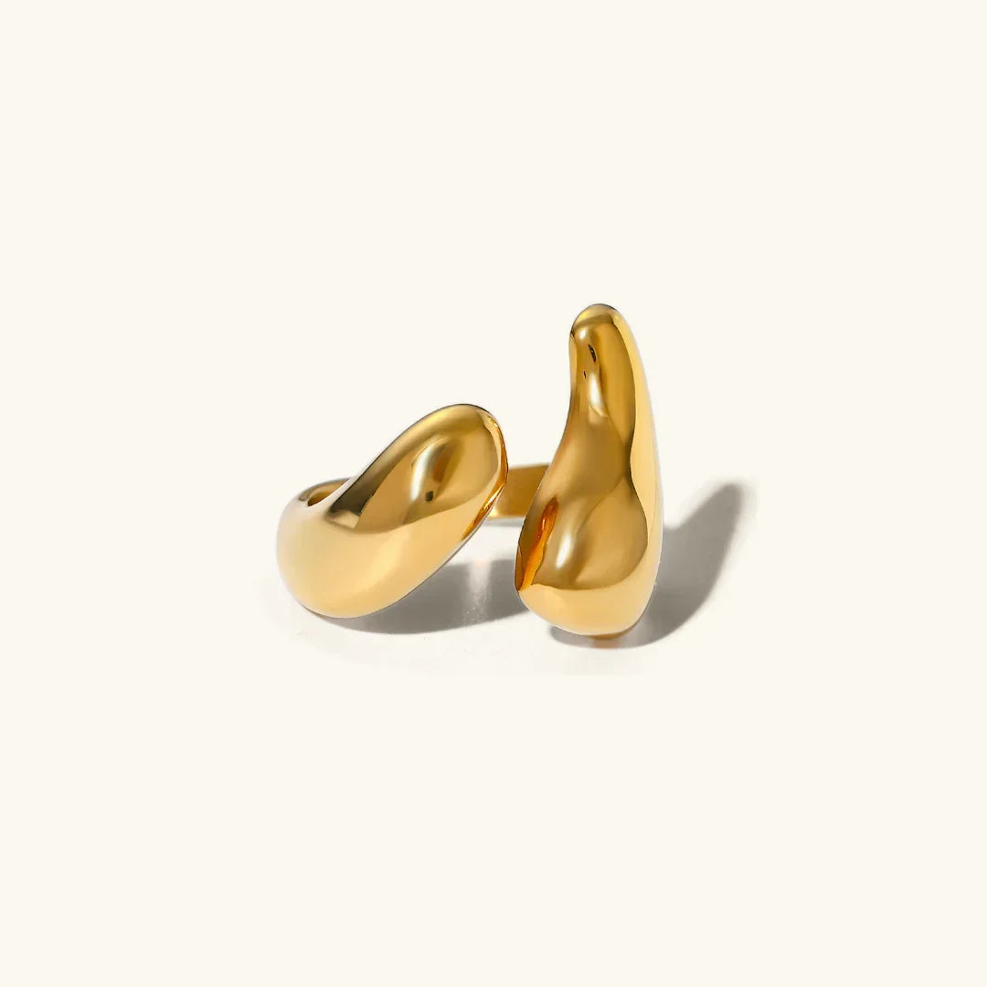 Abstract Gold Ring – Milvanna 18K Gold Ring