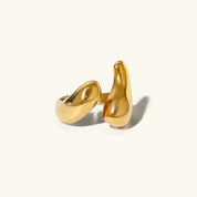 Abstract Gold Ring – Milvanna 18K Gold Ring
