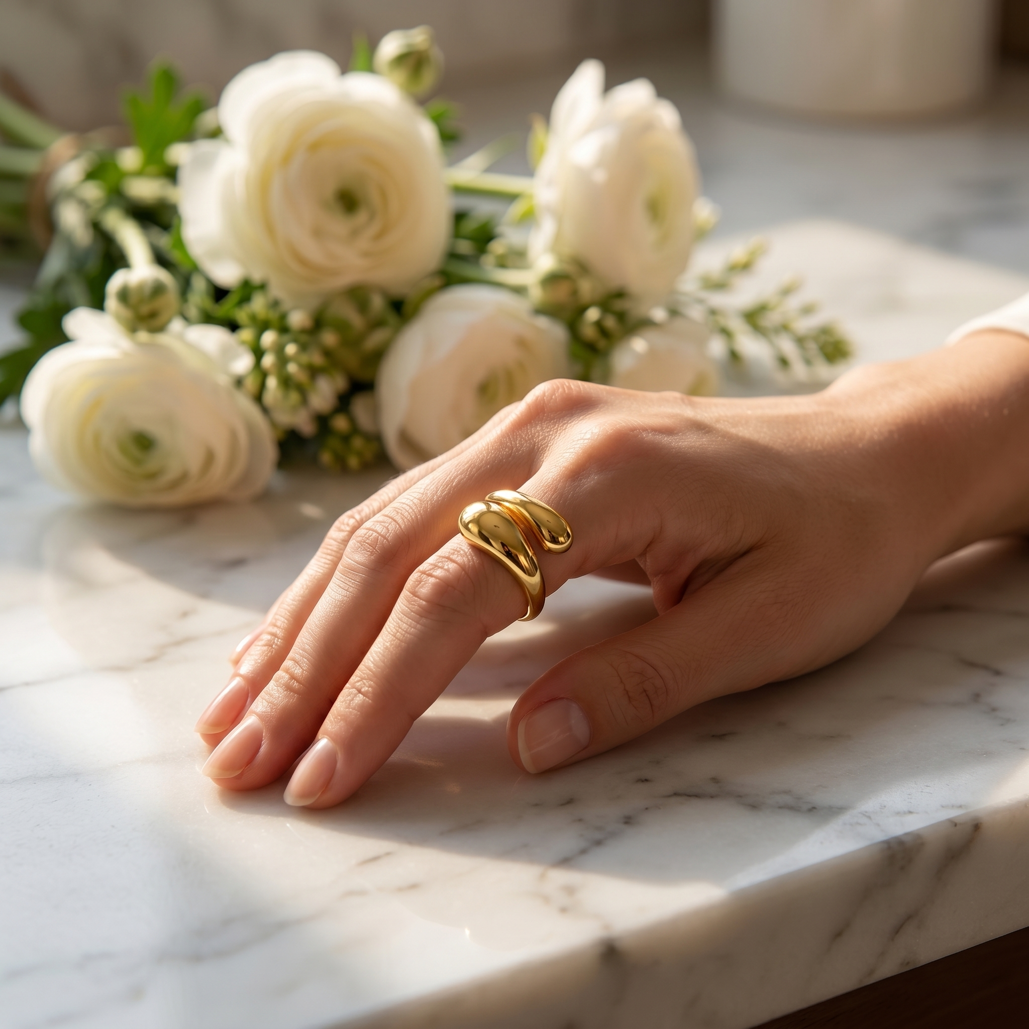 Milvanna-Cora Gold Ring