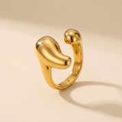 Milvanna-Abstract Gold Ring