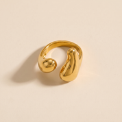 Milvanna-Abstract Gold Ring