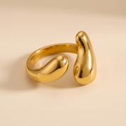 Milvanna-Abstract Gold Ring