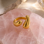 Milvanna-Abstract Gold Ring
