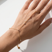 Milvanna-Cressida Diamond Hand Chain