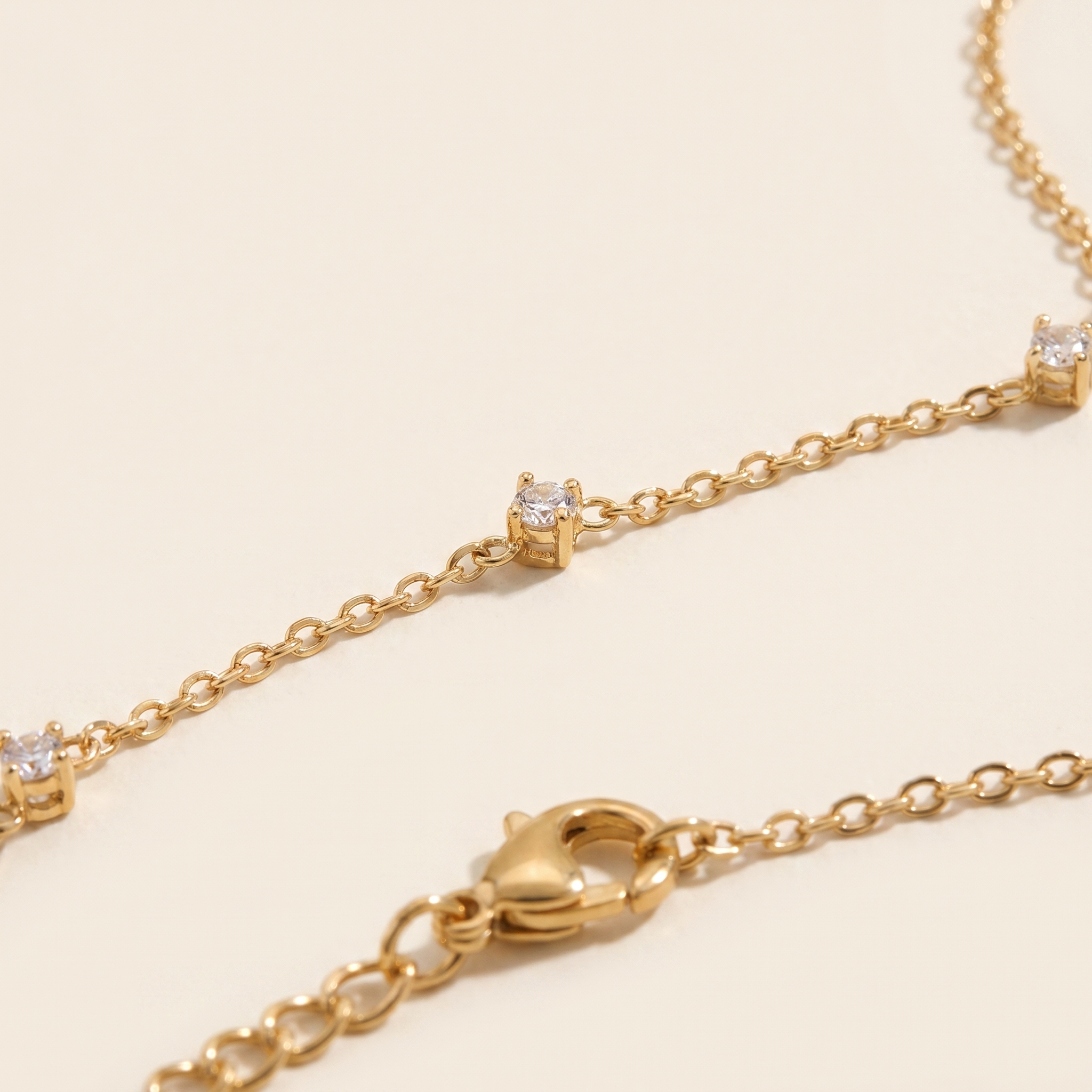 Milvanna-Cressida Diamond Hand Chain