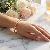 Milvanna-Corisande Gold Bangle