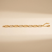 Milvanna-Coralie Diamond Chain Bracelet