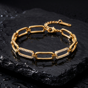 Milvanna-Coralie Diamond Chain Bracelet