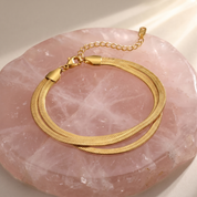 Milvanna-Abella Gold Bracelet