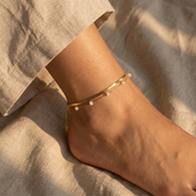 Milvanna-Pearla Freshwater Pearl Anklet