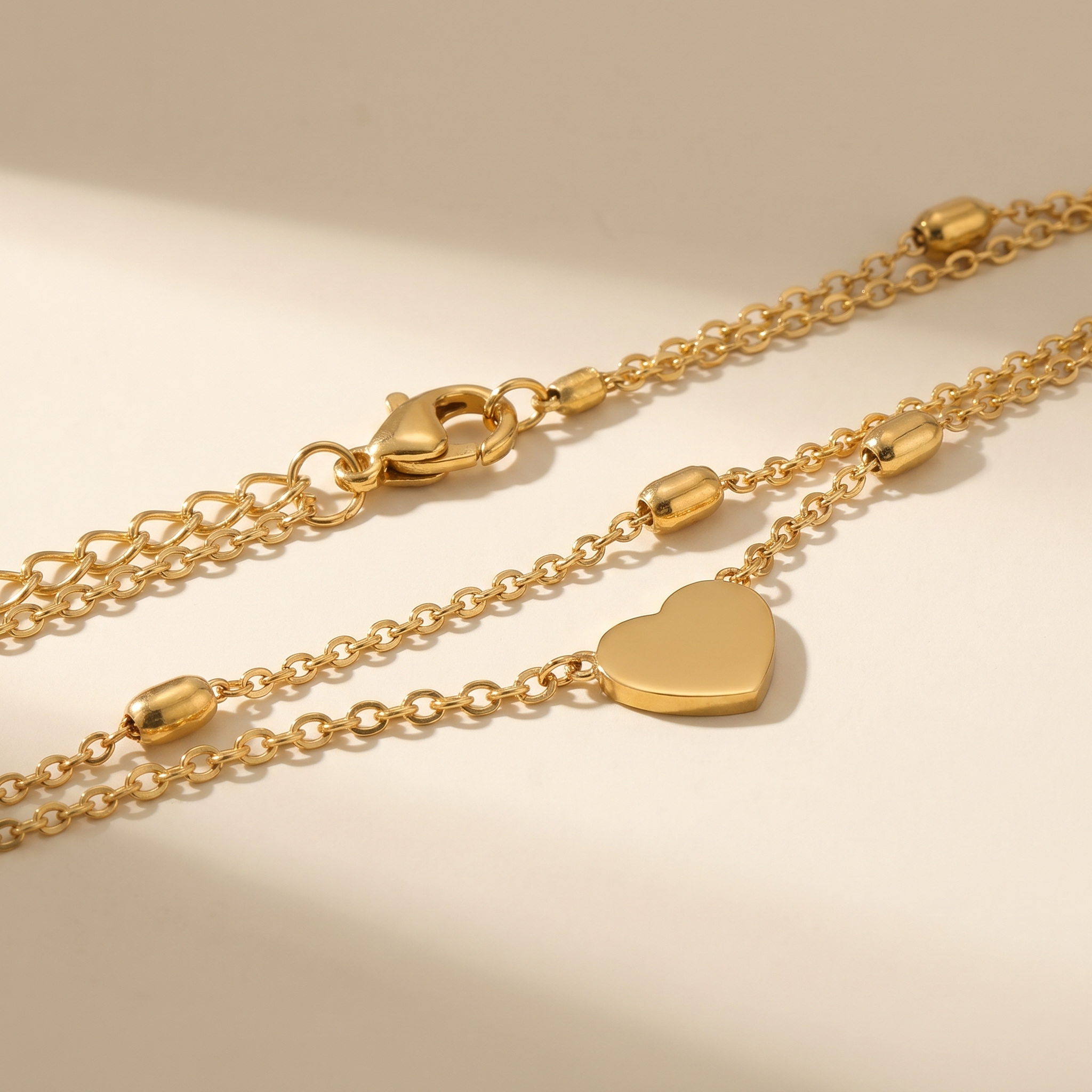 Milvanna-Rowena Gold Anklet