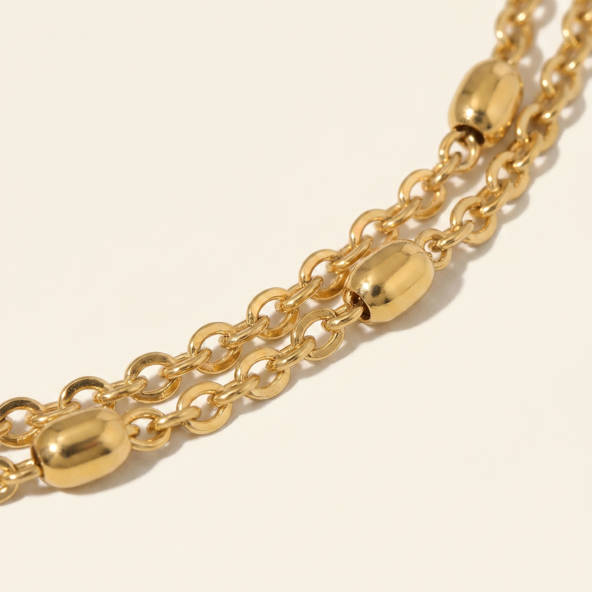 Milvanna-Rowena Gold Anklet