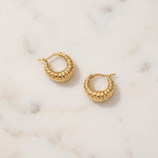 Milvanna-Adaline Twist Hoop Earrings