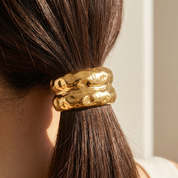 Milvanna-Double Hammered Arch Pony Cuff