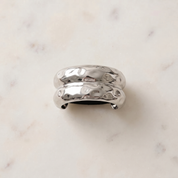 Milvanna-Double Hammered Arch Pony Cuff