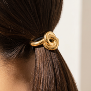 Milvanna-Knotted Pony Cuff