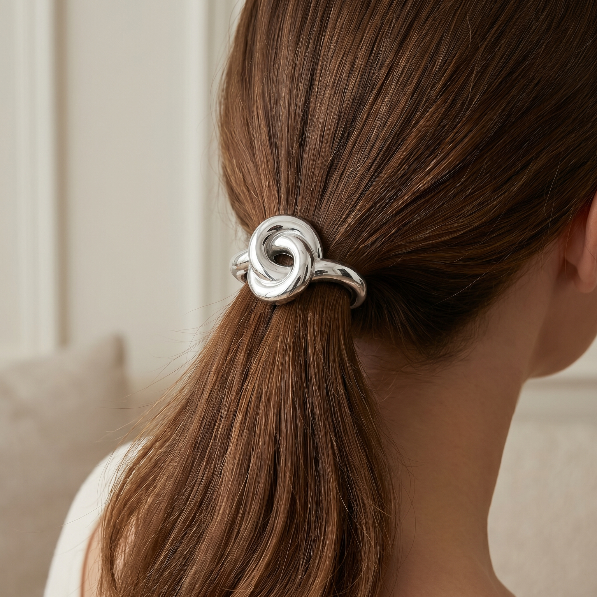 Milvanna-Knotted Pony Cuff