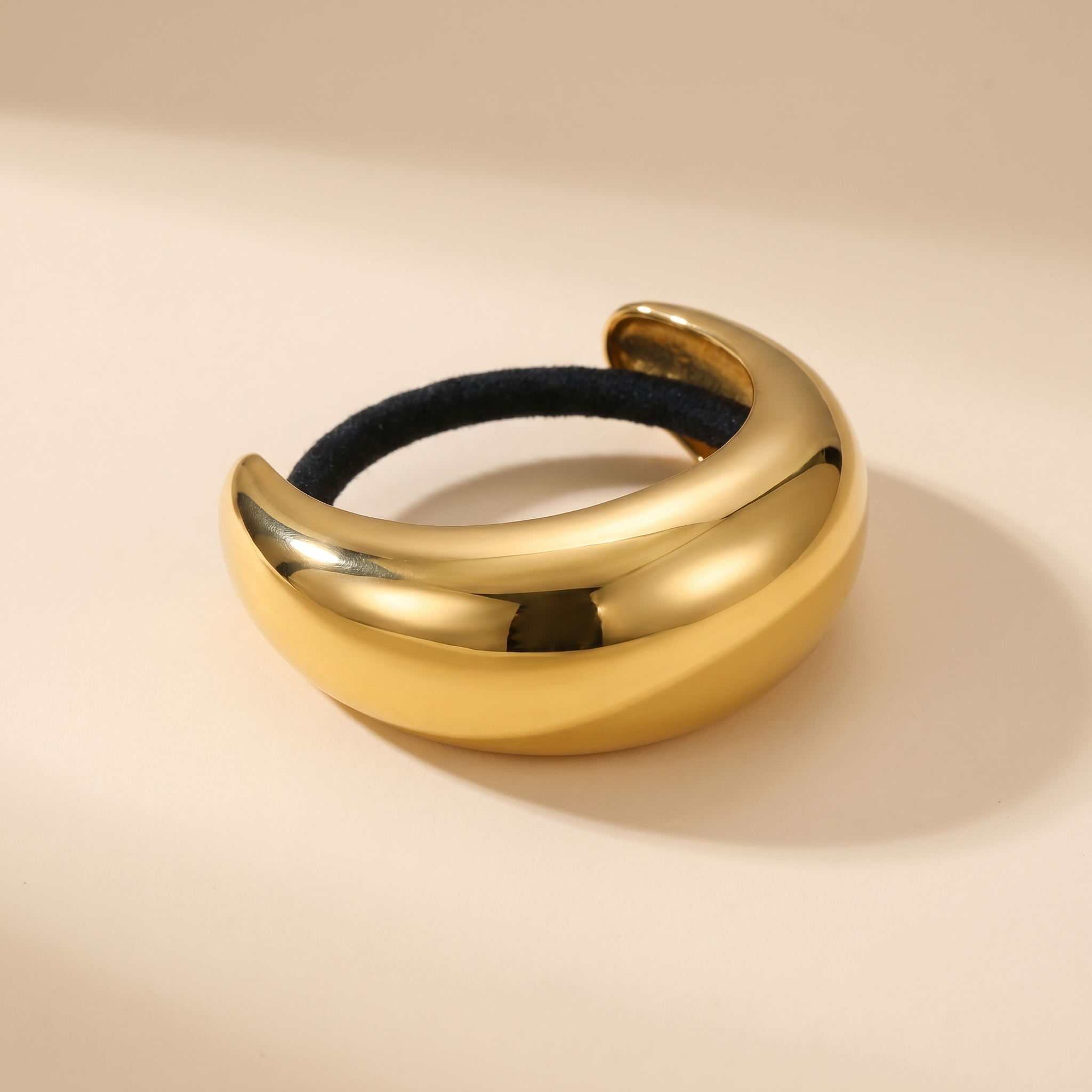 Milvanna-Gold Dome Pony Cuff