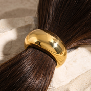 Milvanna-Gold Dome Pony Cuff