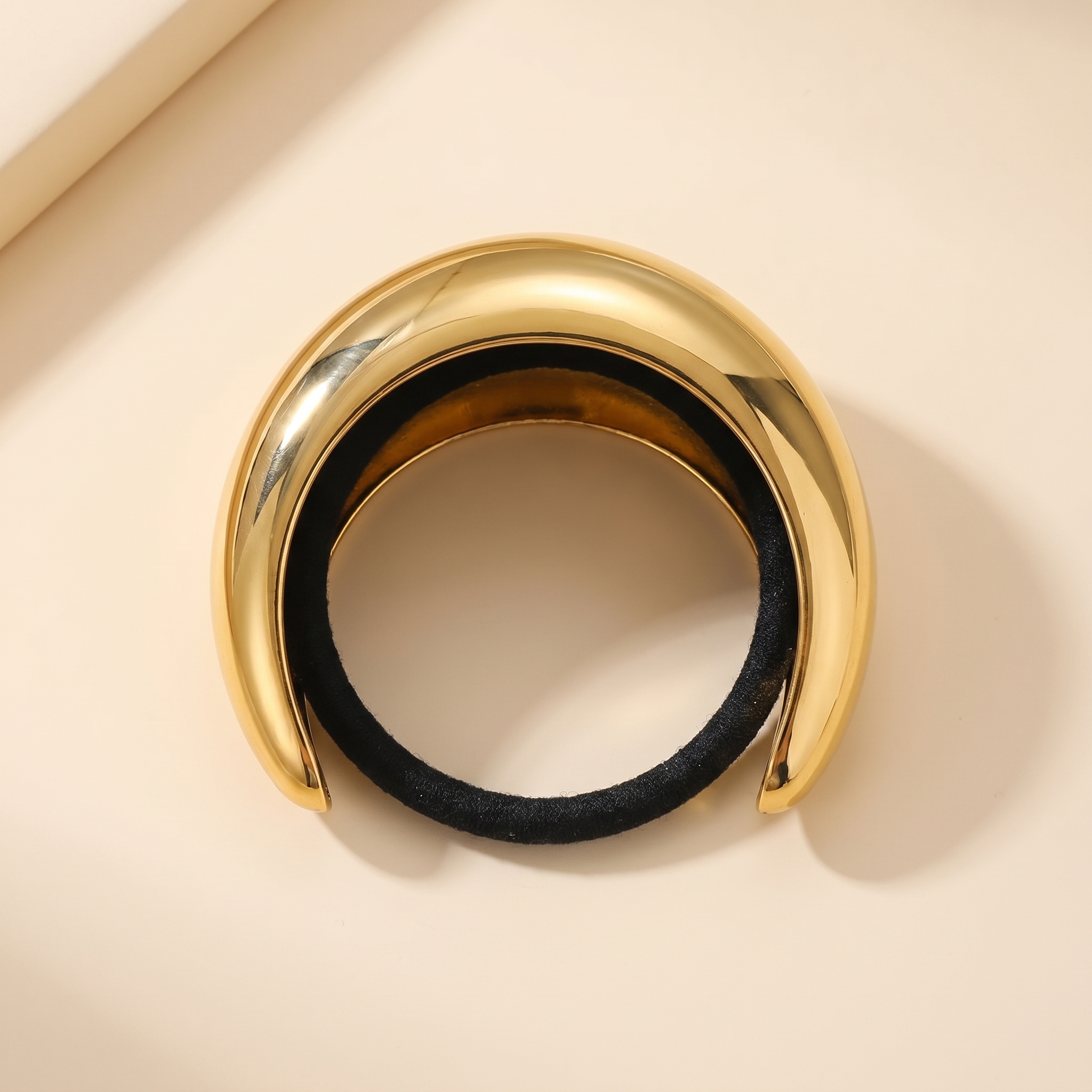 Milvanna-Gold Dome Pony Cuff