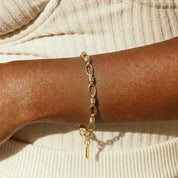 Addison Two Tone Gold Bracelet – 18K Gold Jewellery | Milvanna